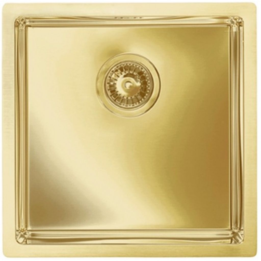 ALVEUS enojno pomivalno korito Monarch Quadrix 30 - zlata (1103319 )