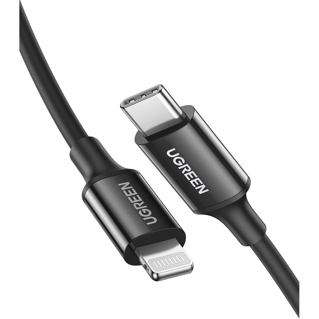 UGREEN kabel USB-C na Lightning M/M 2m (črn) - box