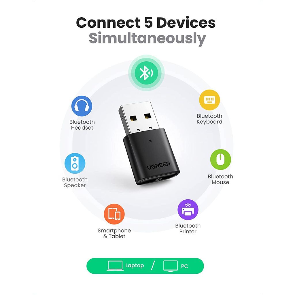 UGREEN adapter USB Bluetooth 5.0
