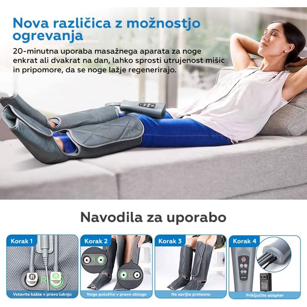 RENPHO™ zračni masažni aparat za noge 