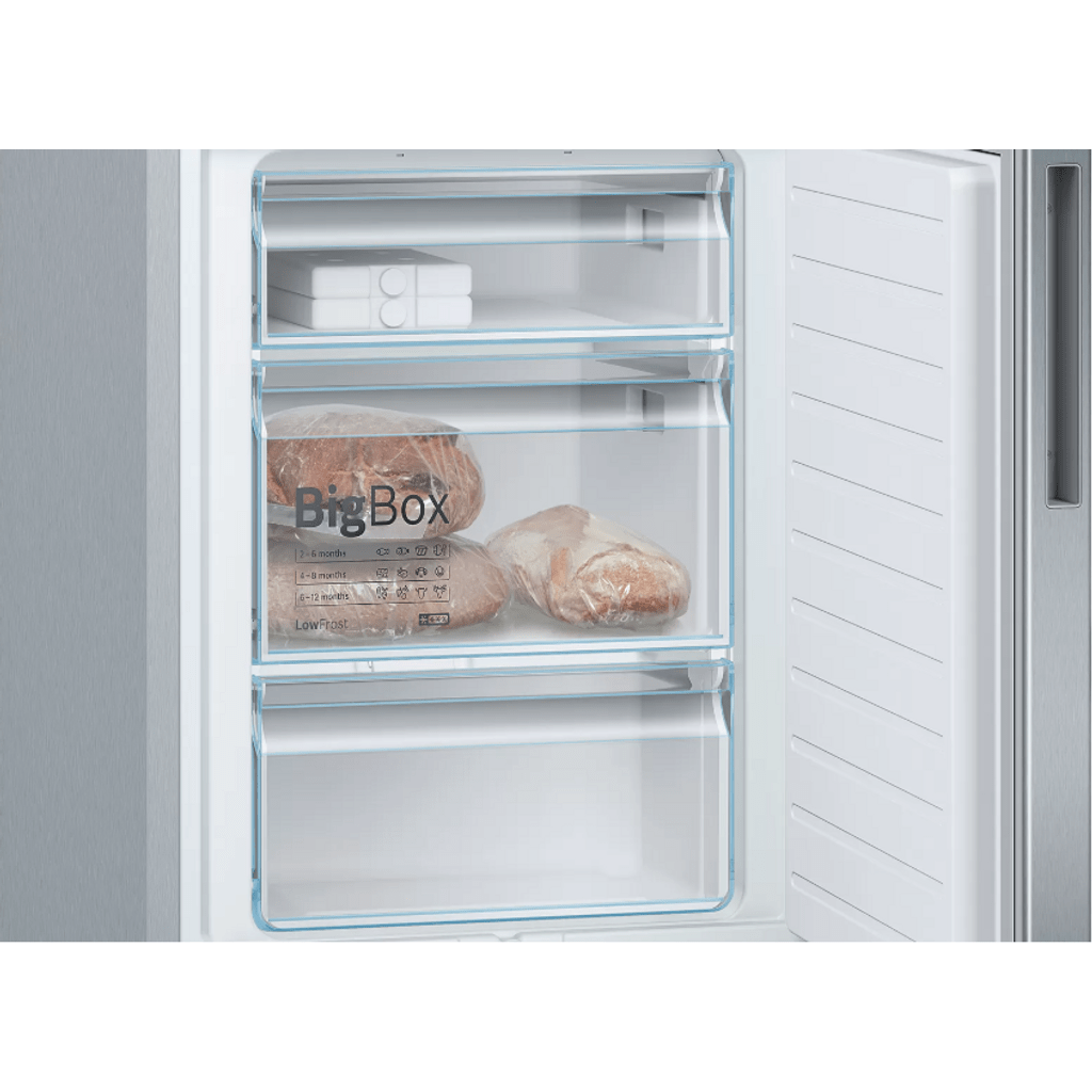 Bosch Prostostoječi hladilnik z zamrzovalnikom spodaj KGE36ALCA