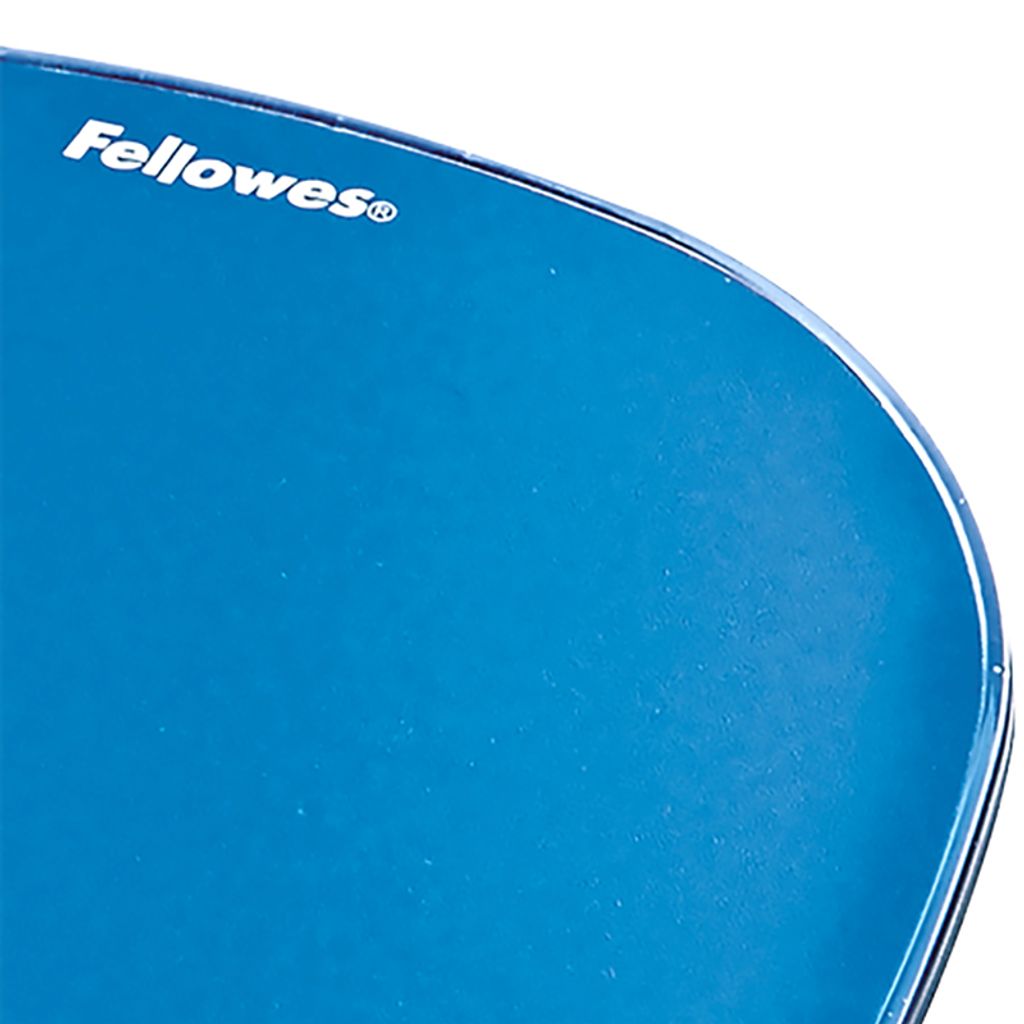 FELLOWES podloga za miško/počivalo za zapestje Crystal™ Gel, modra