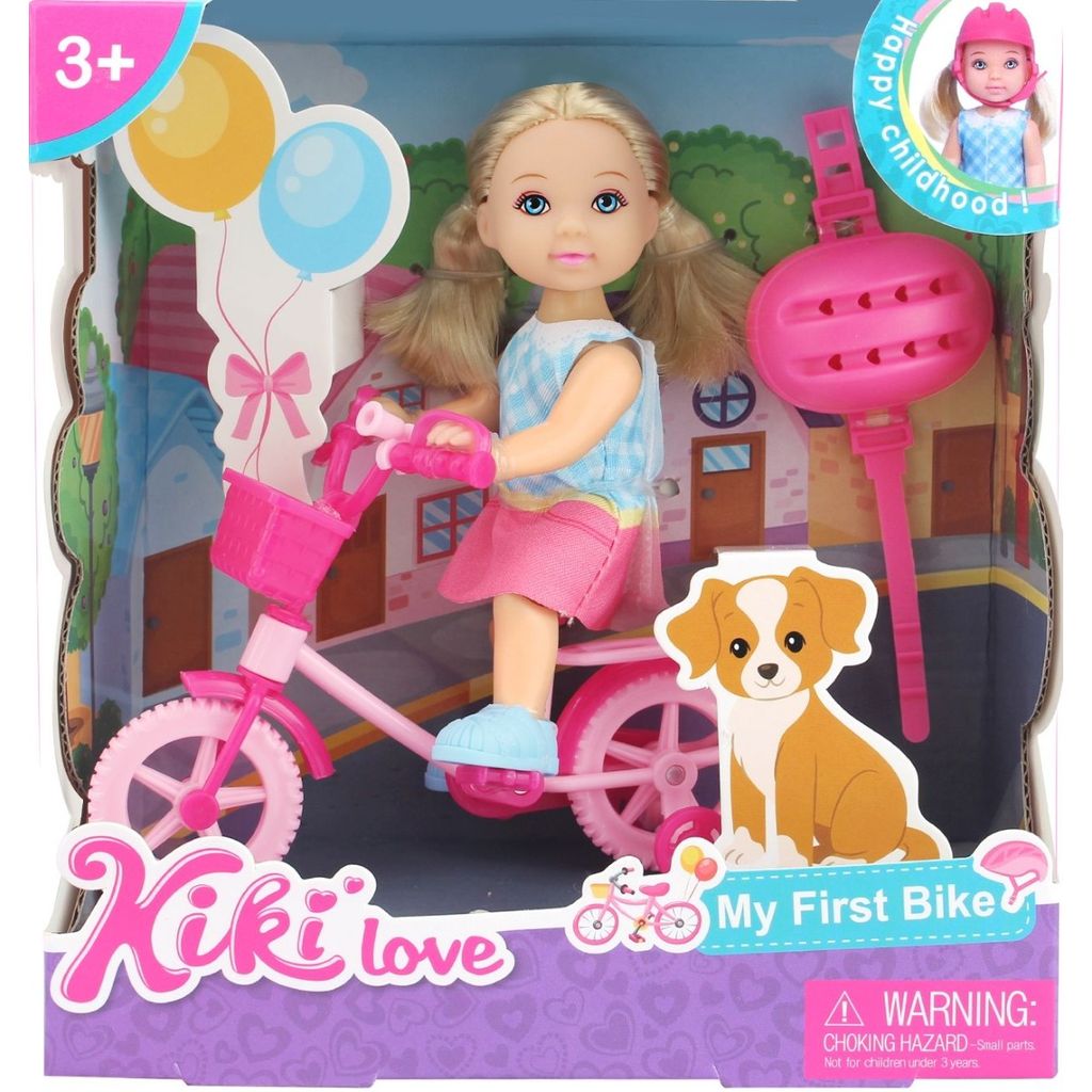 MASEN TOYS mala punčka na kolesu (27085)