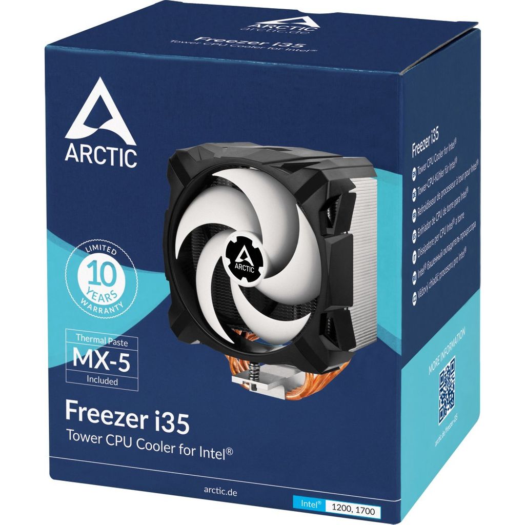ARCTIC Freezer i35, hladilnik za desktop procesorje INTEL