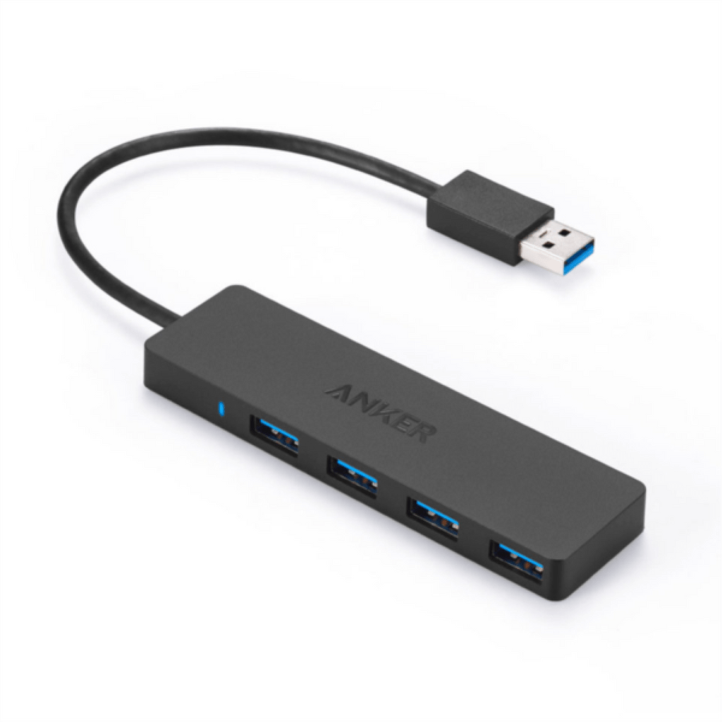 ANKER razdelilnik Ultra Slim 4-port USB 3.0 - črn
