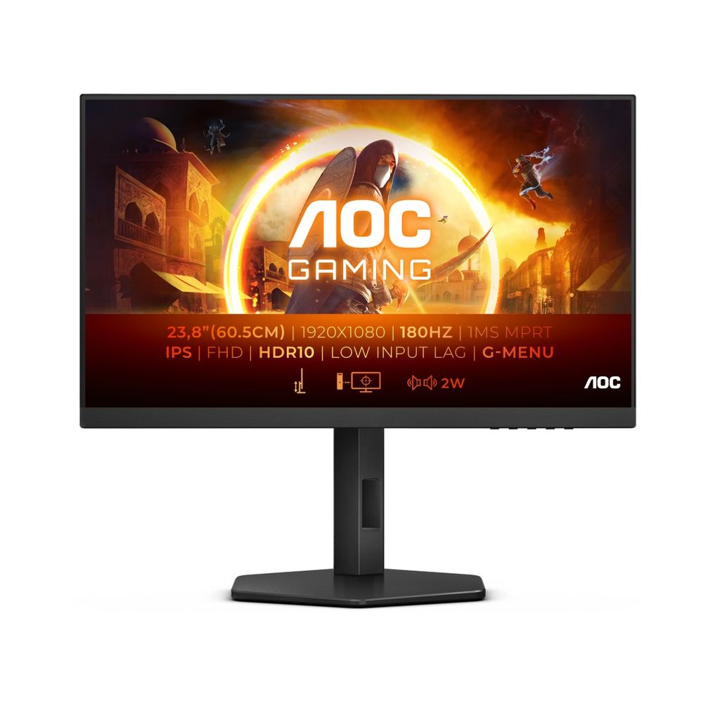 AOC 24G4X 23,8" IPS 180Hz gaming monitor