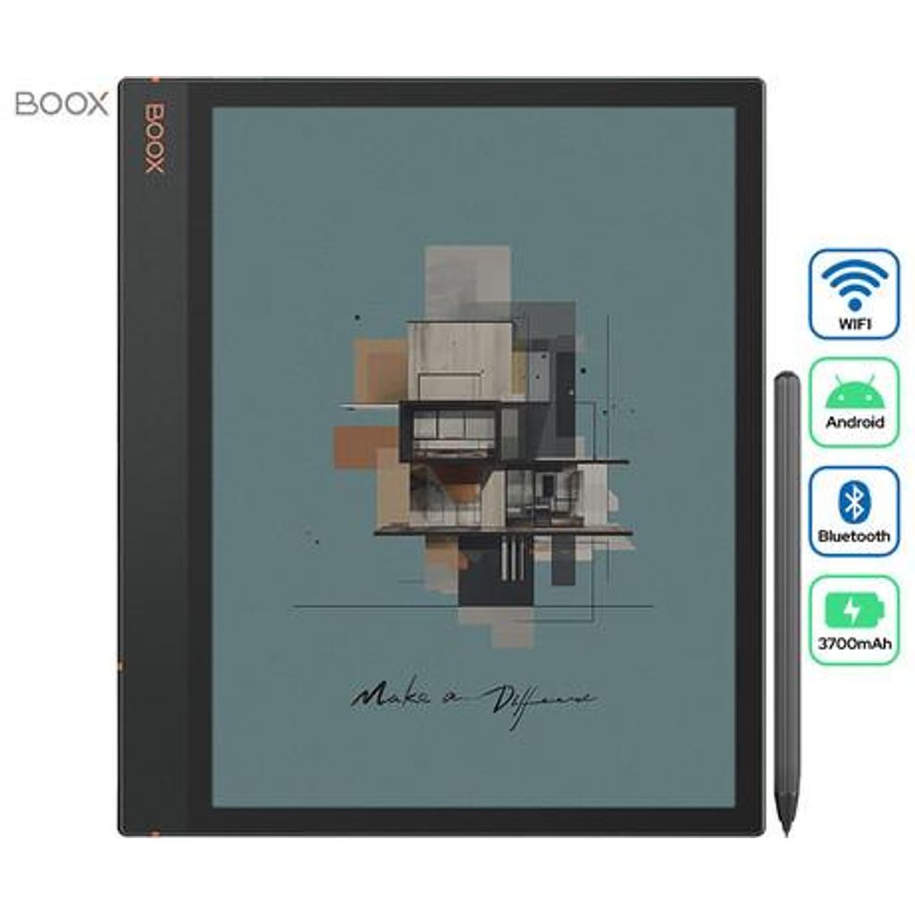 BOOX Note Air3 C e-bralnik / tablični računalnik, 10.3", barvni zaslon, Android 12, 4GB+64GB, WIFI, Bluetooth 5.0, USB Type-C, + pisalo Pen Plus, zelen
