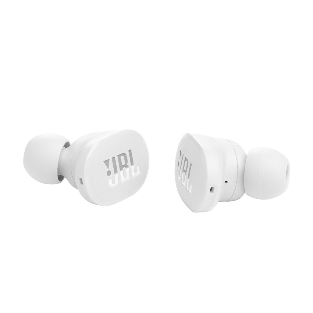 JBL brezžične slušalke TWS T130NC - bele