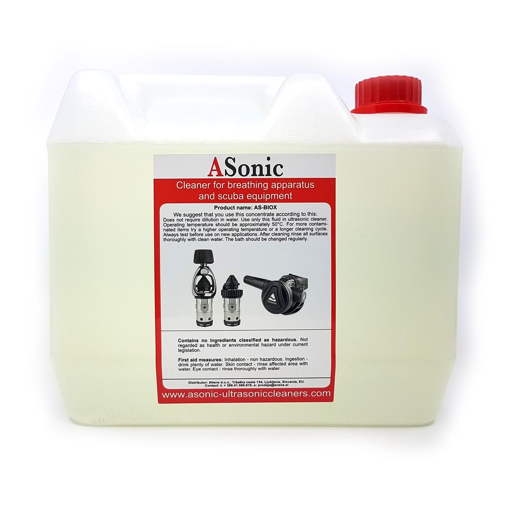 ASONIC čistilni koncentrat AS-BIOX-5 (5 litrov)