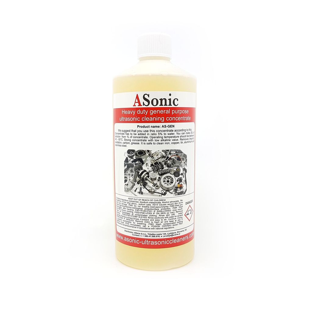 ASONIC čistilni koncentrat AS-GEN-1 (1 liter)