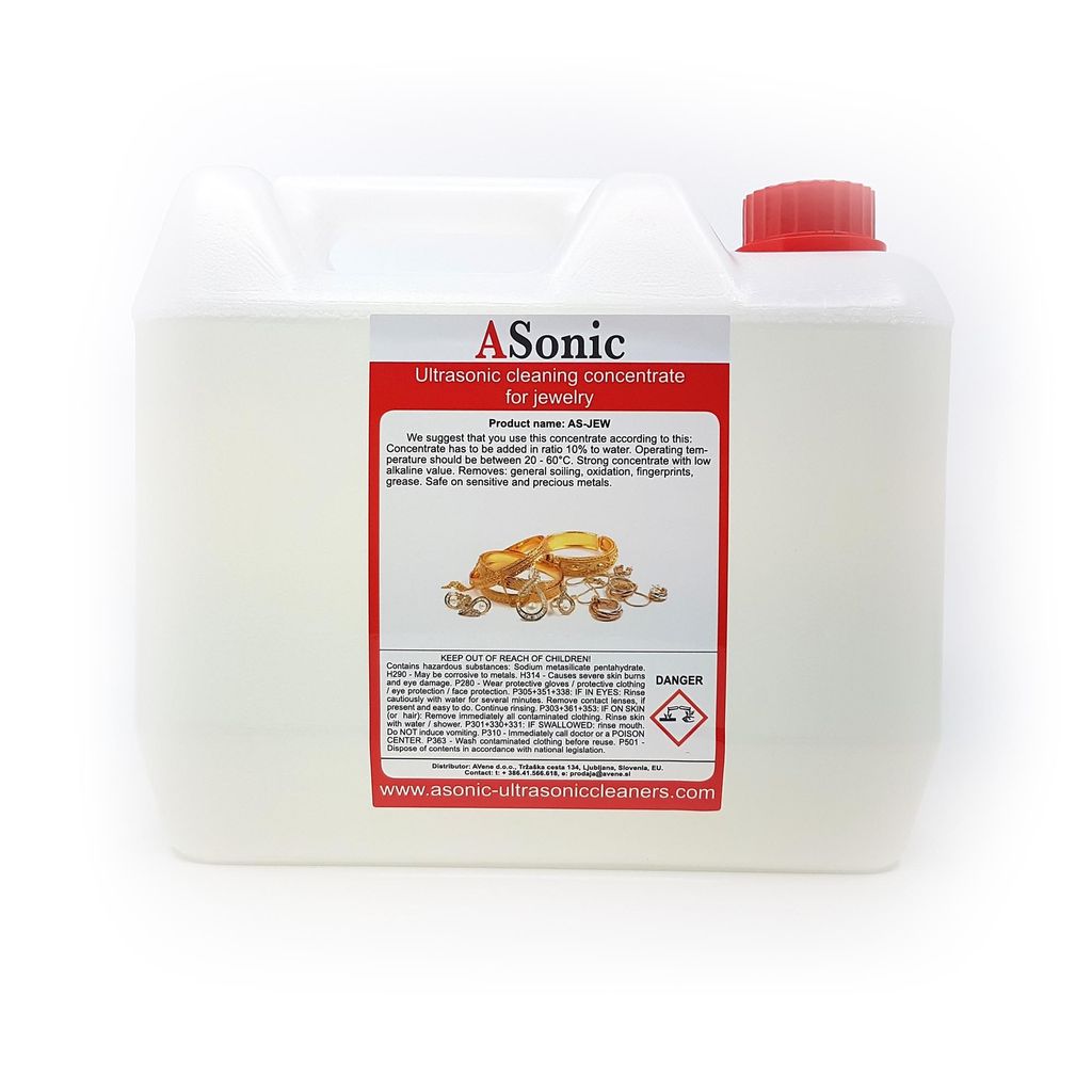 ASONIC čistilni koncentrat AS-JEW-5 (5 litrov)