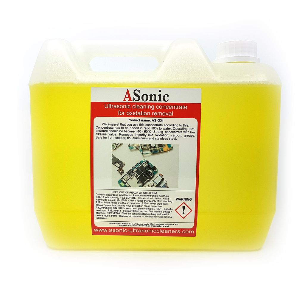 ASONIC čistilni koncentrat AS-OXI-5 (5 litrov)