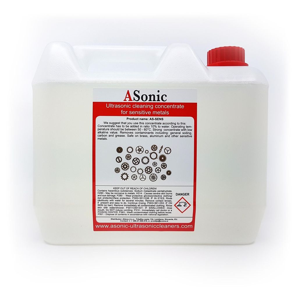 ASONIC čistilni koncentrat AS-SENS-5 (5 litrov)