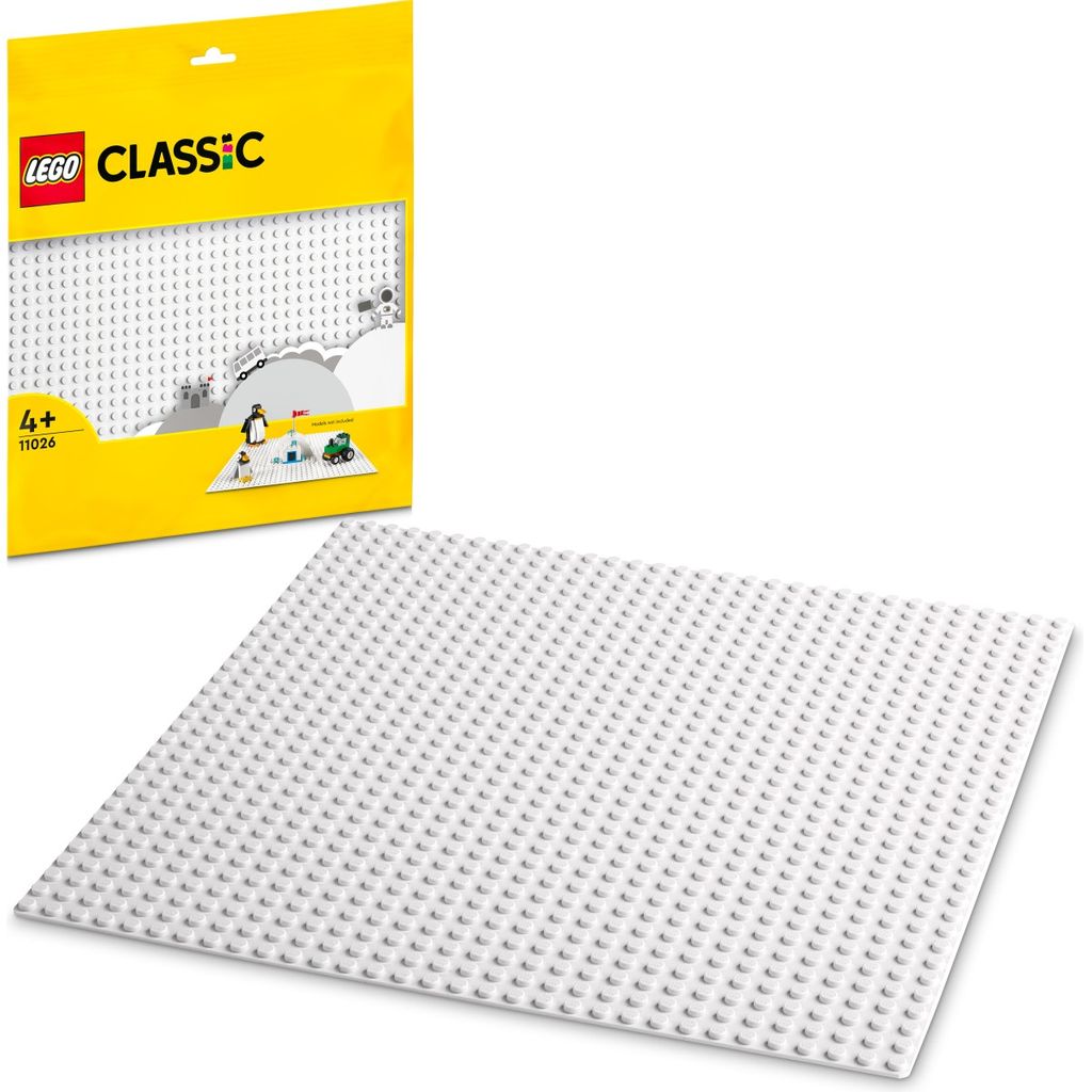 LEGO CLASSIC Bela osnovna plošča (11026)