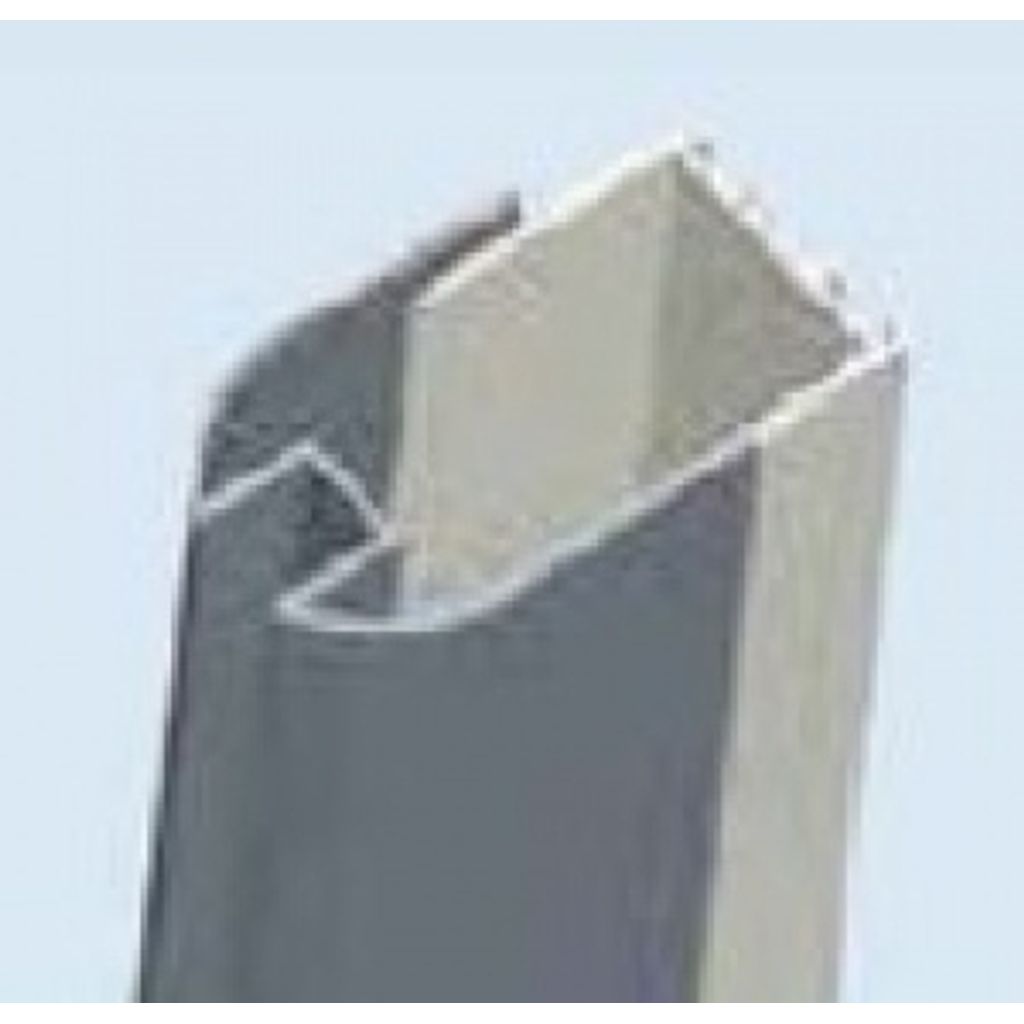 SANOTECHNIK stenski pritrditveni profil za 8 mm steklo Smartflex 4,5 - 6 cm (D4000)