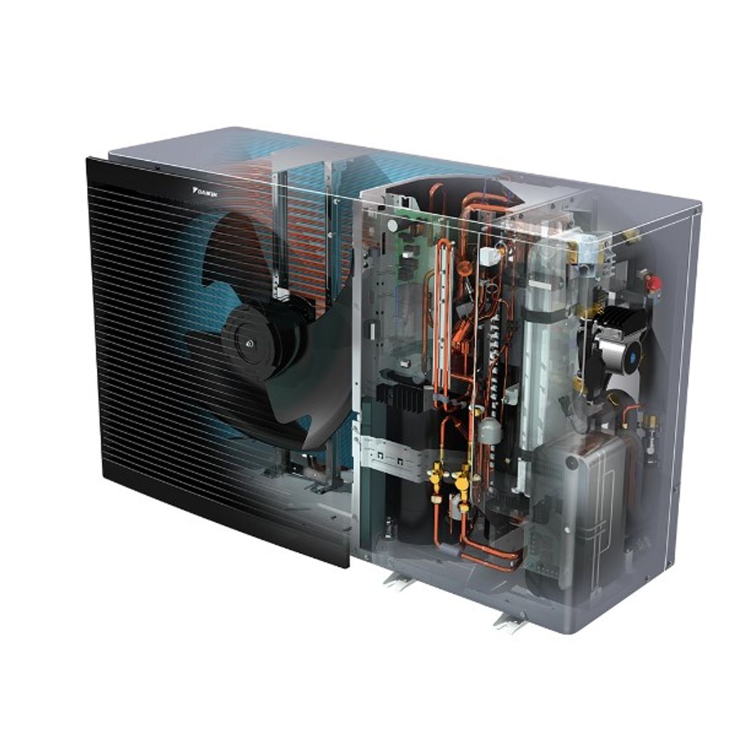 DAIKIN nizkotemperaturna toplotna črpalka zrak-voda Altherma 3 monoblok EBLA04E3V3 4 kW