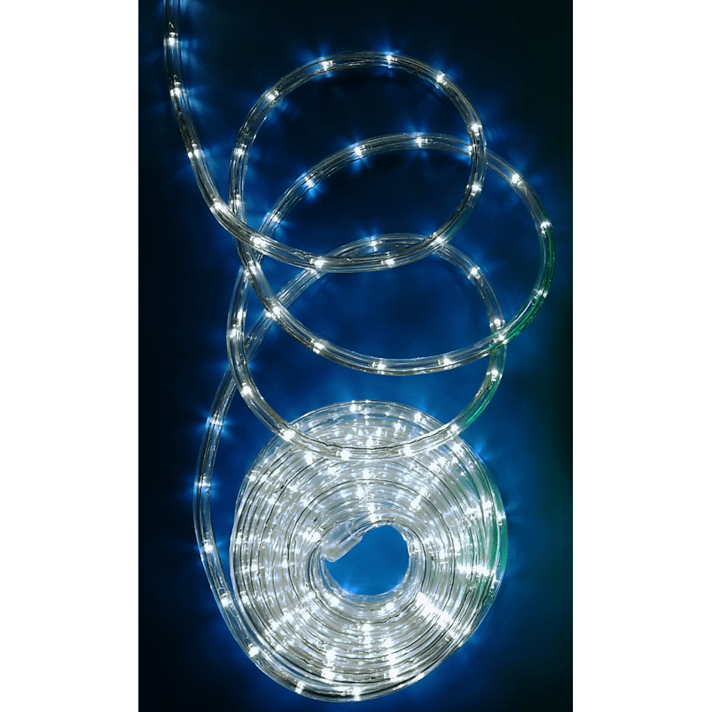 UNICOM LED dvožilna cev, 9m, bela, zunanja in notranja