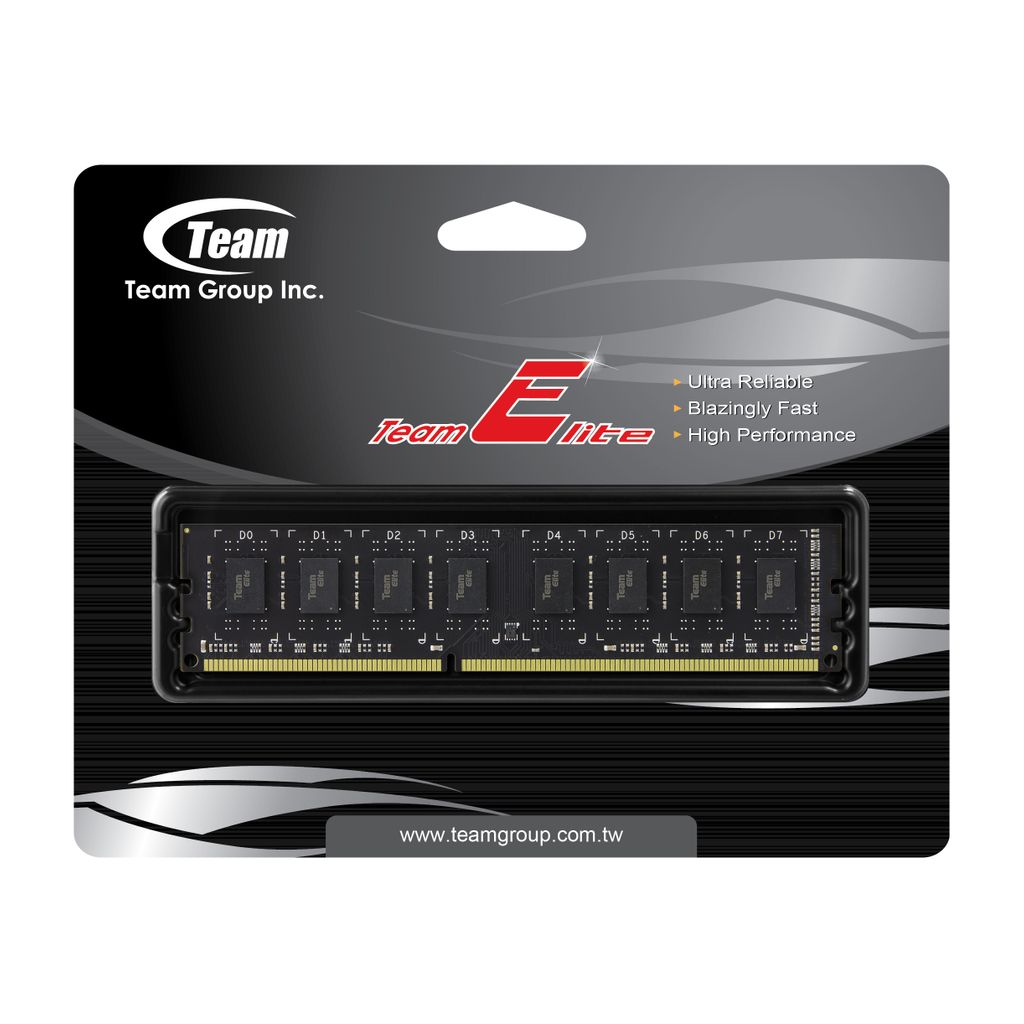 TEAMGROUP pomnilnik Elite 8GB DDR3-1600 DIMM PC3-12800 CL11