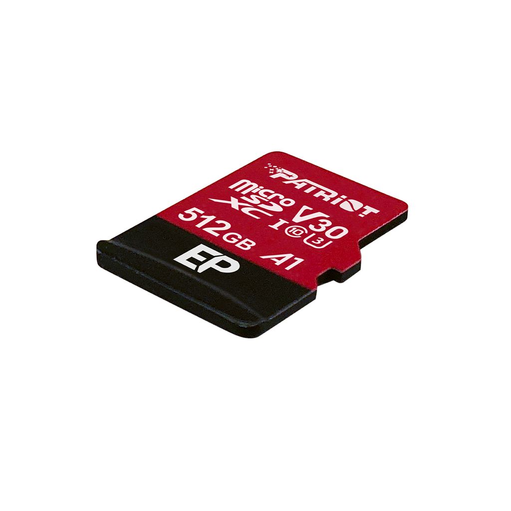 PATRIOT spominska kartica 512GB, SDXC, A1 / V30, microSD, 100MBs