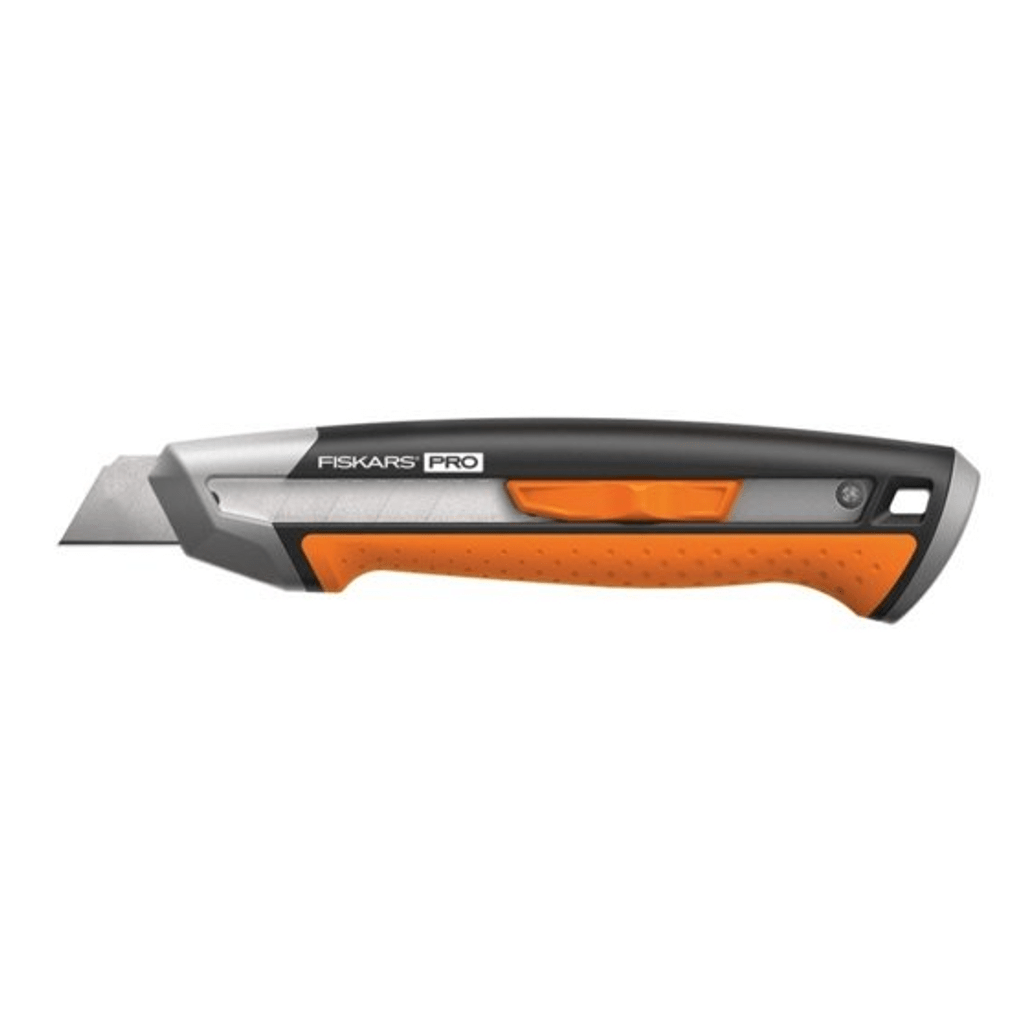 FISKARS nož z odlomiljivim rezilo 18 mm CarbonMax (1027227)