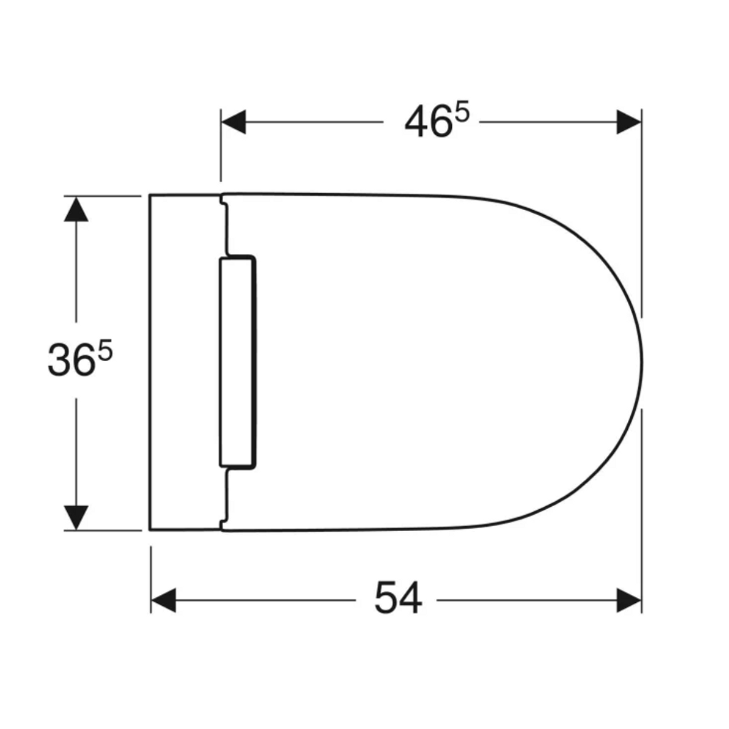 GEBERIT WC školjka ONE TurboFlush z WC desko (500.202.JT.1)