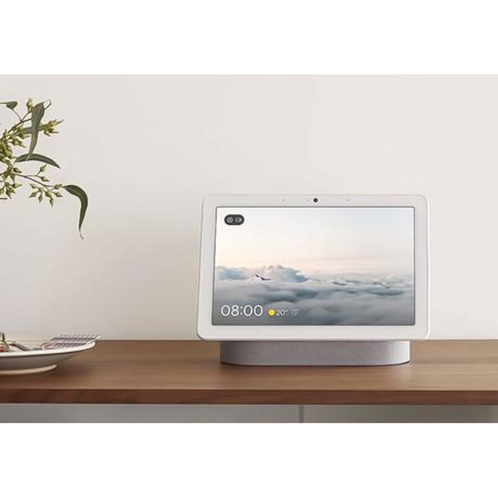 GOOGLE Nest Hub Max pametni zaslon / zvočnik, 10" zaslon, WiFi, Bluetooth 5.0, Google Assistant + Home, glasovni pomočnik, glasovno upravljanje, mikrofoni, siv (Charcoal)