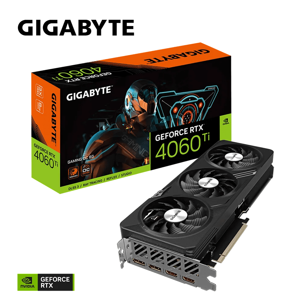 GIGABYTE Grafična kartica  GeForce RTX 4060 Ti Gaming OC 8G, 8GB GDDR6, PCI-E 4.0