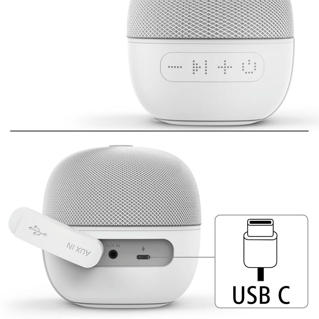 HAMA Bluetooth® "Cube 2.0" zvočnik, 4 W, bel