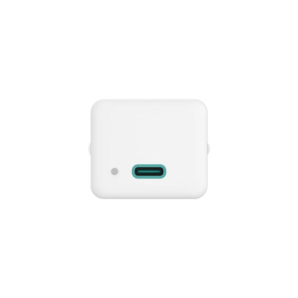 HAMA Hitri polnilec, USB-C, PD/Qualcomm®/GaN, mini polnilnik, 45 W, bel