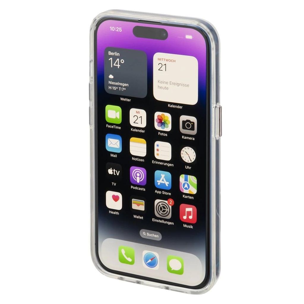 HAMA "MagCase Safety" ovitek za Apple iPhone 14 Pro, prozoren