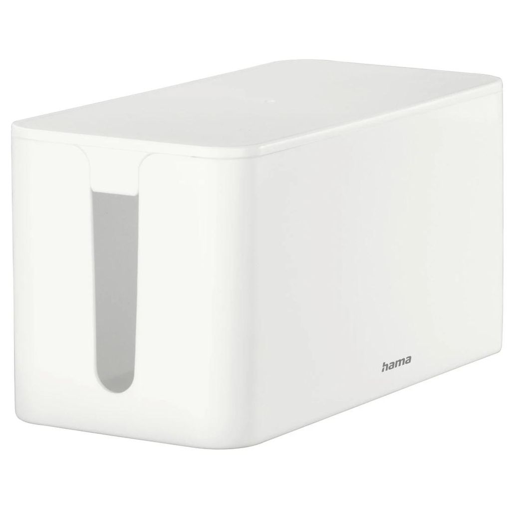 HAMA "Mini" kabelska škatla, 23,5 x 11,5 x 12 cm, bela