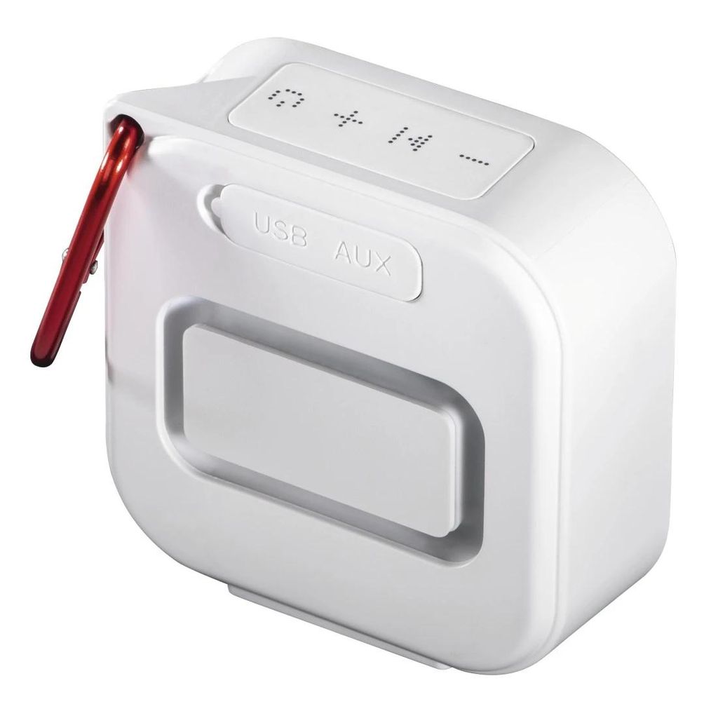 HAMA "Pocket 3.0" Bluetooth® zvočnik v majhni škatli, vodoodporen IP67, 3,5 W, wht