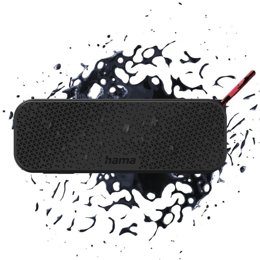 HAMA "PowerBrick 2.0" Bluetooth® zvočnik, zaščiten pred brizganjem vode, 8 W, blk
