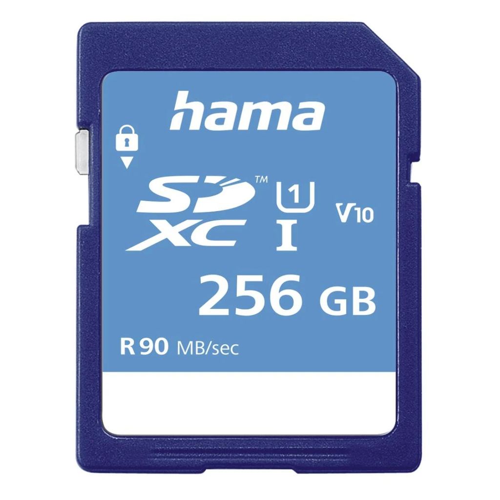 HAMA SDXC 256GB Class 10 UHS-I 90MB/s