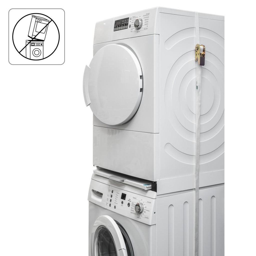 HAMA XAVAX Vmesni okvir za pralni in sušilni stroj, z izvlečno polico
