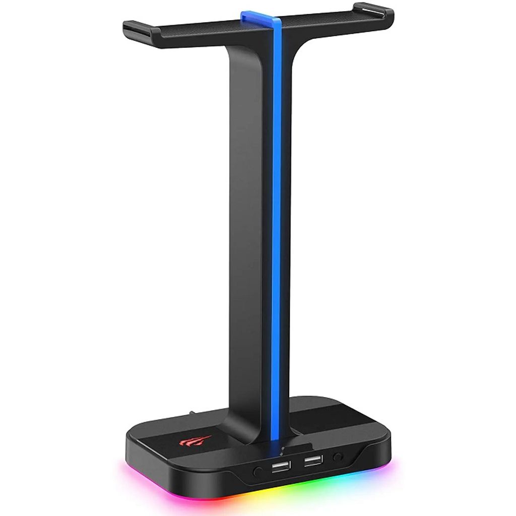 HAVIT stojalo za slušalke Gamenote RGB LED TH650