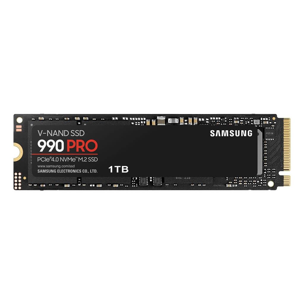 SAMSUNG SSD 1TB M.2 80mm PCI-e 4.0 x4 NVMe, V-NAND, Samsung 990 PRO MZ-V9P1T0BW
