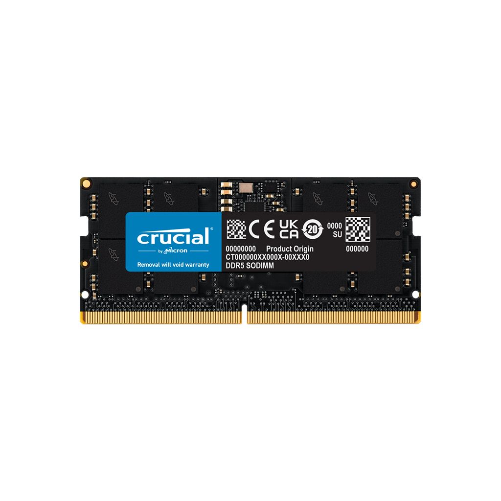 CRUCIAL RAM SODIMM DDR5 32GB PC5-44800 5600MT/s CL46 1.1V