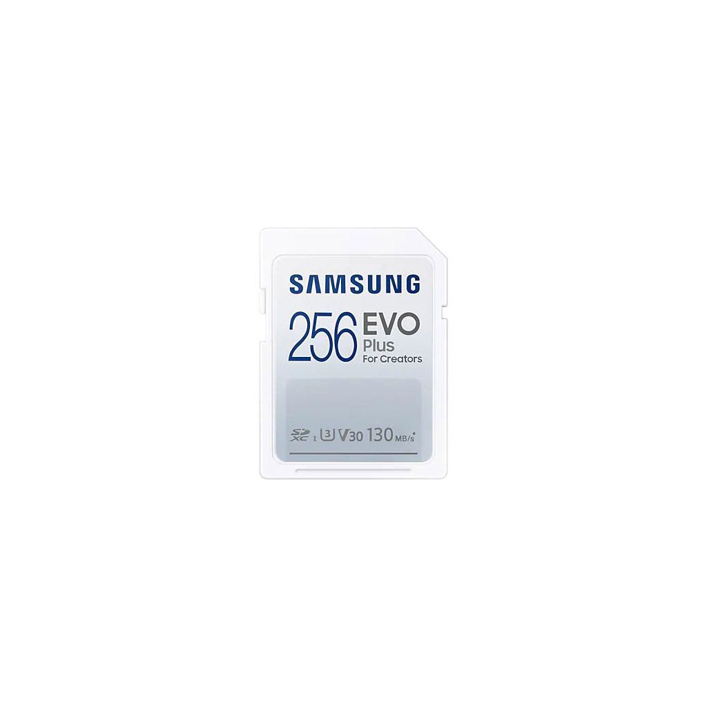 SAMSUNG Spominska kartica EVO Plus, SDXC, 256GB, U3, V30, UHS-I