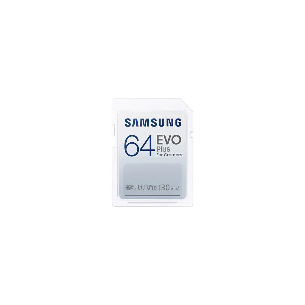 SAMSUNG Spominska kartica  EVO Plus, SDXC, 64GB, U1, V10, UHS-I
