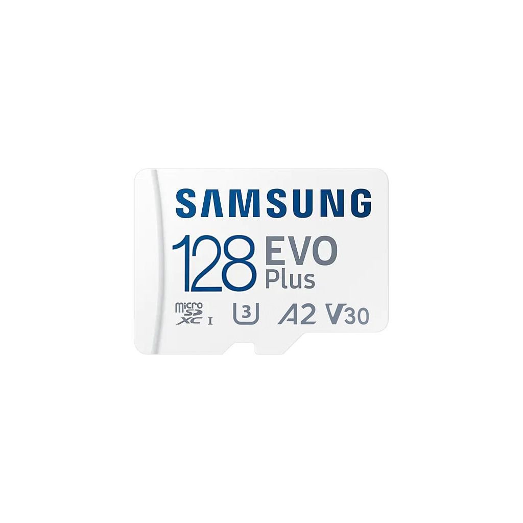 SAMSUNG Spominska kartica EVO Plus, micro SDXC, 128GB z SD adapterjem