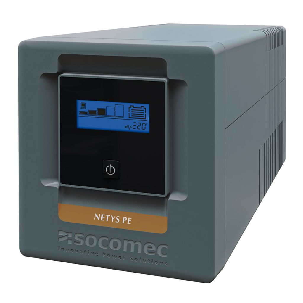 SOCOMEC UPS NeTYS PE 1000VA, 600W, Line-interactive, USB, LCD