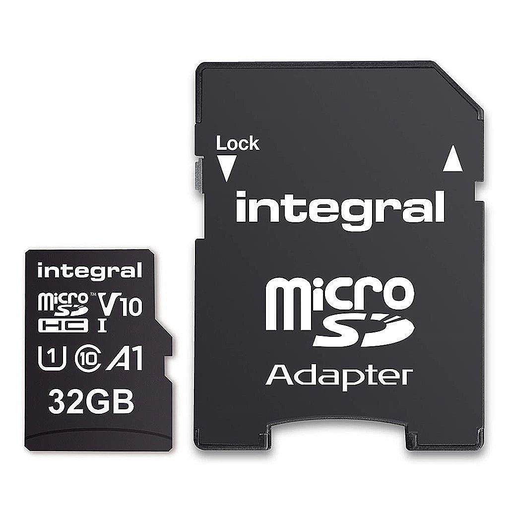 INTEGRAL spominska kartica High Speed microSDHC/XC - 32GB 