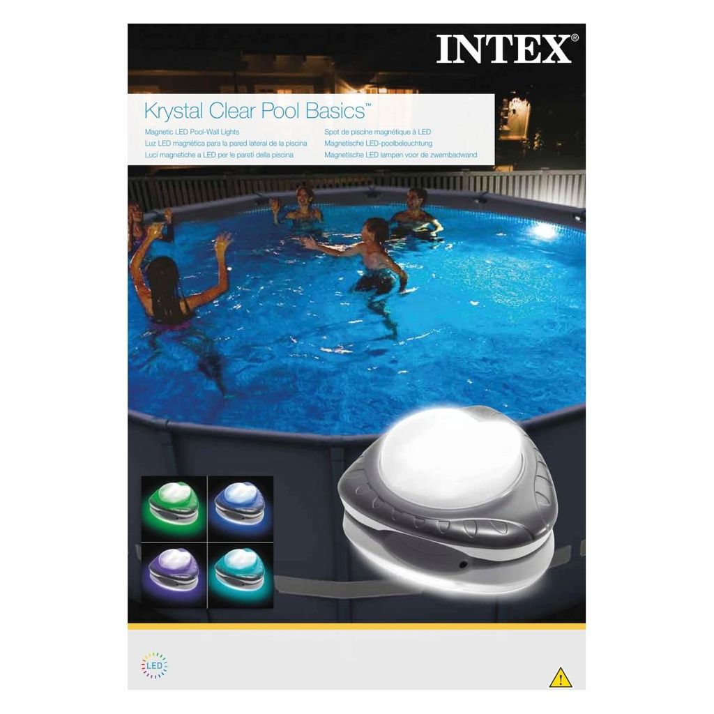 INTEX magnetna led stenska lučka za bazen (28698)