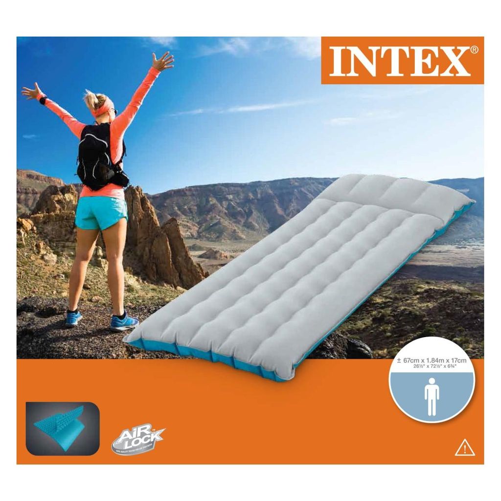 INTEX blazina za kampiranje 67 x 184 x17cm (67997)