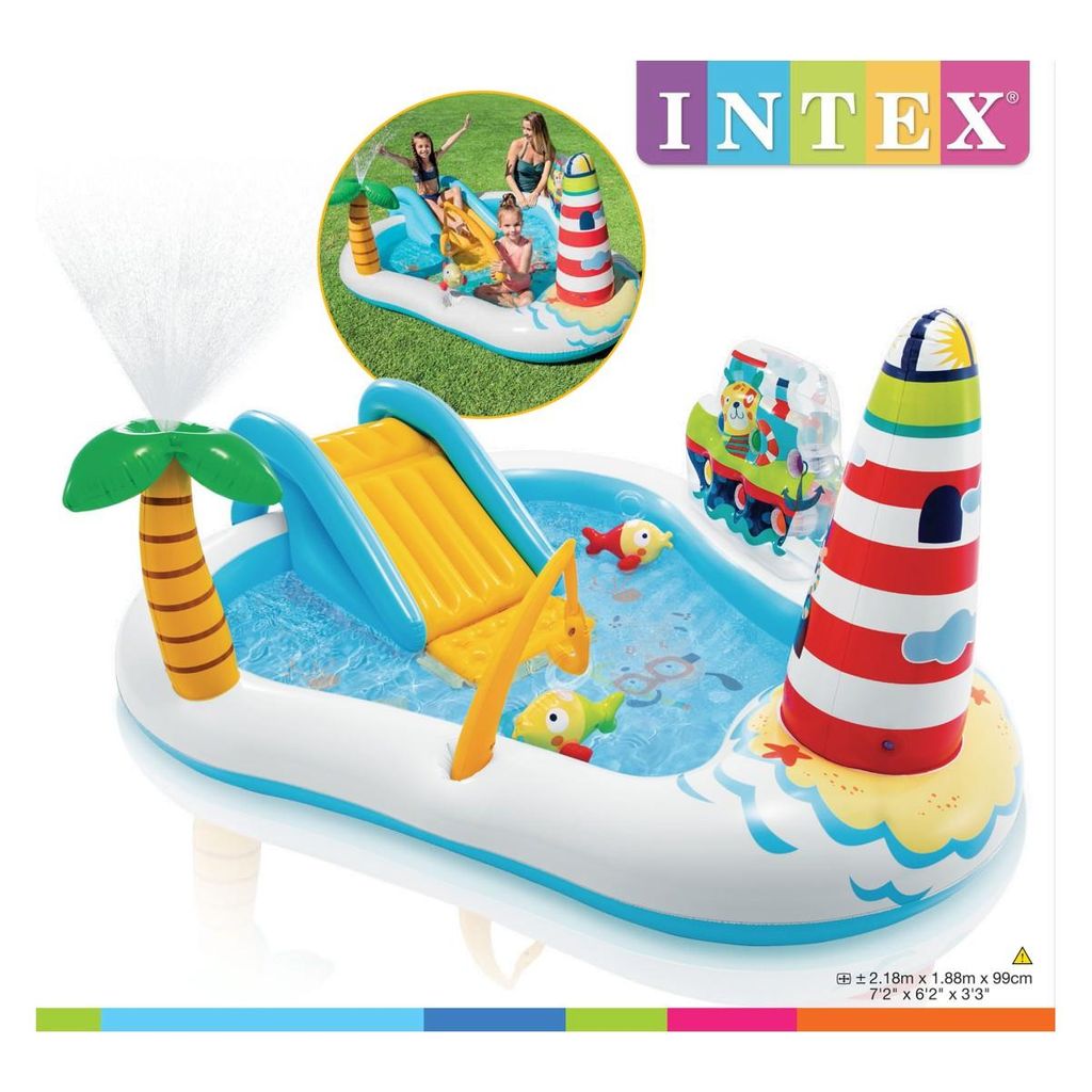 INTEX Napihljiv igralni center - Lov na ribice