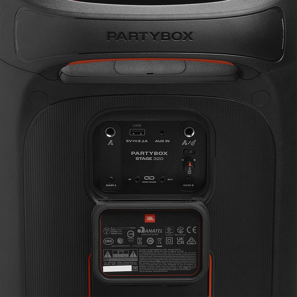 JBL PartyBox Stage 320 prenosni zvočnik 240W, BT, RGB, USB