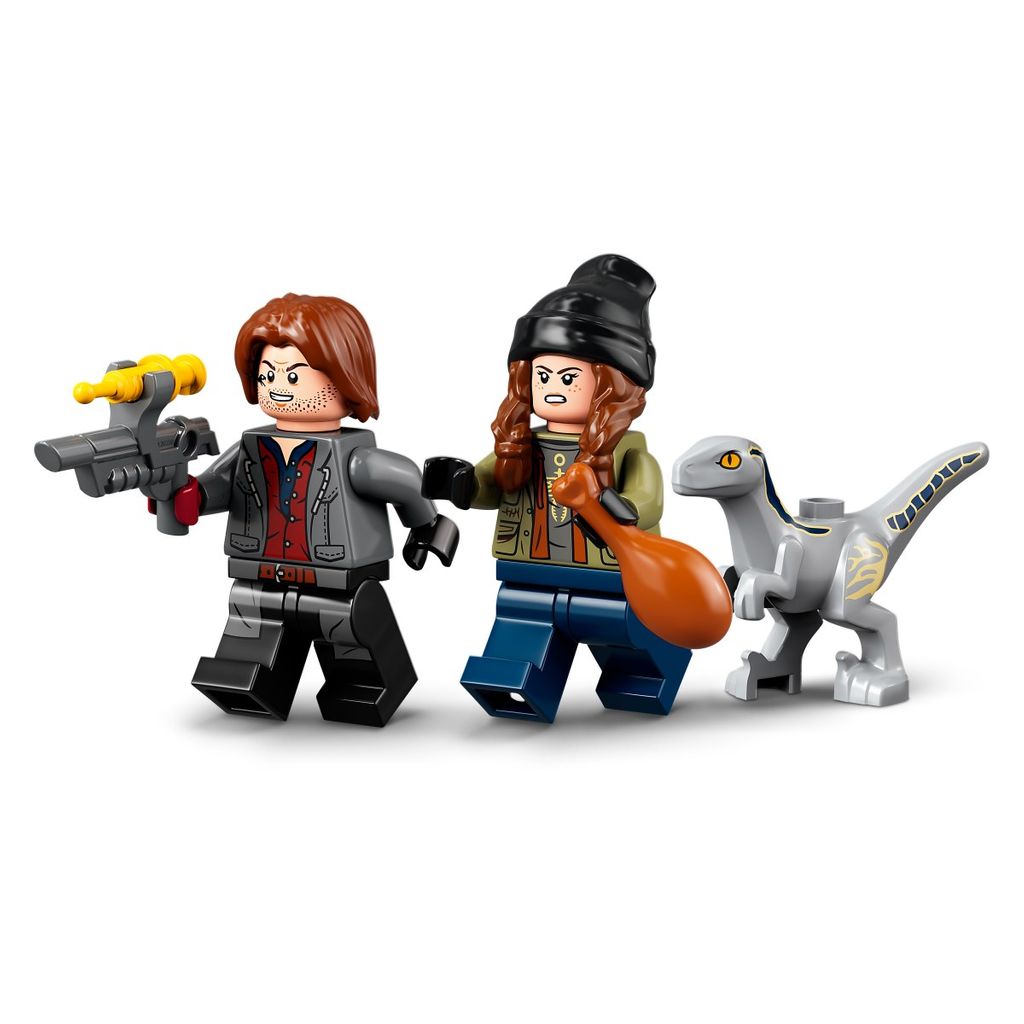 LEGO® Jurassic World Zajetje velociraptork Blue in Beta - 76946