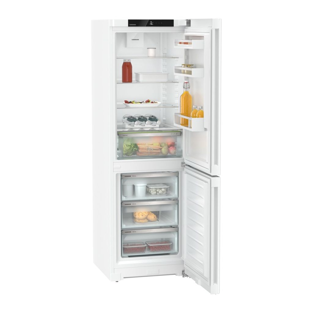 LIEBHERR Kombinirani hladilnik z zamrzovalnikom spodaj KGN 52Vd03 - bel