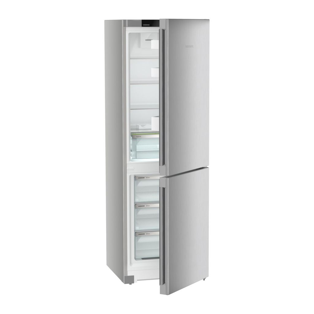 LIEBHERR Kombinirani hladilnik z zamrzovalnikom spodaj KGNsf 52Vd03 - srebrn